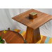 Aanch solid wood Dhokra Square table